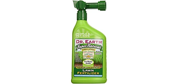 Dr. Earth Super Natural Lawn Fertilizer, 32-Ounce