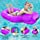SEGOAL Pool Floats Inflatable Floating Lounger Chair Water Hammock Raft Swimming Ring Pool Toy for Adults & Kids, Lightweight Single Layer Nylon Fabric No Pump Required, 3 Seconds Filling The Air