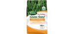 Scotts Turf Builder Grass Seed Bermudagrass, 10 lb. - Full Sun - Built to Stand up to Scorching Heat and Drought - Aggressively Spreads to Grow a Thick, Durable Lawn - Seeds up to 10,000 sq. ft.