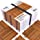 Acacia Hardwood Deck and Patio Easy to Install Interlocking Flooring Tiles 12