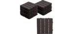 AsterOutdoor Interlocking - Waterproof Deck Tiles