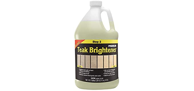 Star brite Premium Teak Brightener - Step 2-1 gal