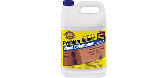 Cabot Problem-Solver 1 Gal. House & Deck Wood Brightener - 1 Each