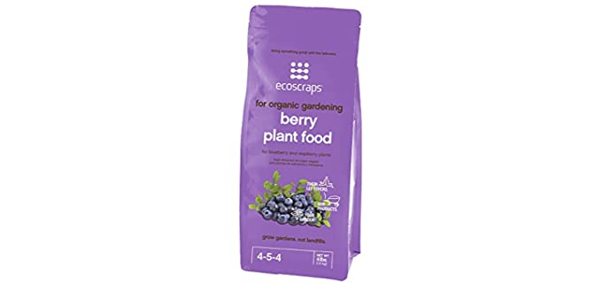 EcoScraps for Organic Gardening Berry Plant Food, 4 lbs