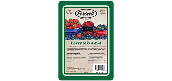 Fertrell Berry Mix 4-2-4 Organic Fertilizer, 5lb, 25lb or 50lb