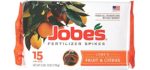 Jobe's 100046754 1612 Fertilizer Spike, 15, Brown