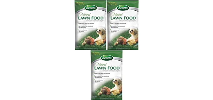 Scotts Natural Lawn Food, 4,000 sq. ft. Pack of 2