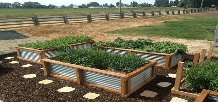 Corrugated Metal Raised Beds - Green Yard Magazine