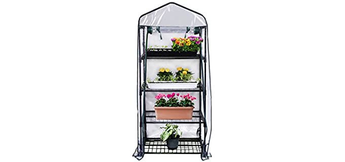 Gardman R687 4-Tier Mini Greenhouse, 27