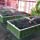 KING BIRD Extra-Thick 2-Ply Reinforced Card Frame Raised Garden Bed Galvanized Steel Metal Planter Kit Box Green 68