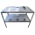 RMP Aluminum Greenhouse Potting Bench and Utility Table - 3/4 Inch Round Holes