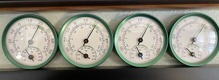  Using the portable greenhouse thermometer and hygrometer from Tentop