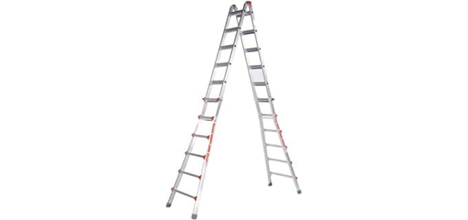 Little Giant 10126LG 300-Pound Duty Rating Ladder System, 26-Foot