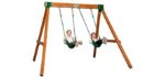 Backyard Discovery Durango - Wooden Swing Set