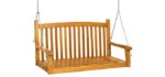 Best Choice Three Seater - Wooden Swing Chair for Adults