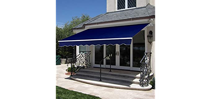 Best Choice Products retractable - Patio Awning