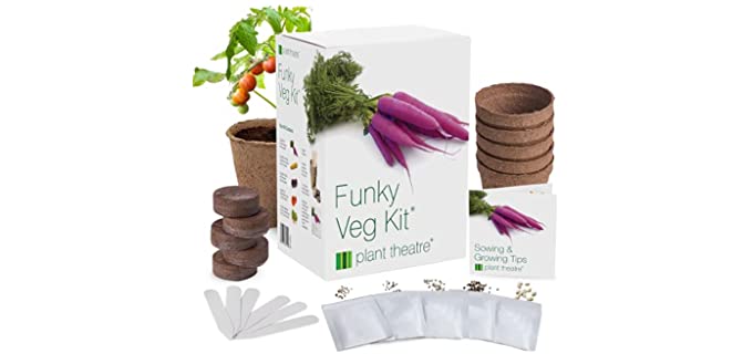 Plant Theatre Funky Veg - Fast Growing Vegetables in a Pot