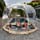 Alvantor Bubble Tent Screen House Room Camping Tent Canopy Gazebos 8-10 Person for Patios, Large Oversize Weather Pod, Premium Greenhouse Instant Pop Up Tent, Cold Protection Beige 12'×12'