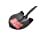 BULLY TOOLS 32510 14-Gauge Round Point Shovel with Fiberglass Handle (D-Grip)