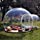 Bubble Tent, Outdoor Inflatable Family Camping Tent with Single Tunnel Used As Backyard Transparent Tent with Blower and Air Pump