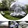 Bubble Tent, Outdoor Inflatable Family Camping Tent with Single Tunnel Used As Backyard Transparent Tent with Blower and Air Pump