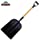 Forest Hill Manufacturing General Purpose Poly Gardener Scoop Shovel (Black Poly, 48-Inch)