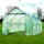 Greenhouse for Plants Outdoor Large Gardening Walking in Tunnel Tent Portable Heavy Duty Galvanized Steel Frame Hot House Kit 12x10x7ft with 6 Roll-Up Windows and Zippered Roll up Door Winter