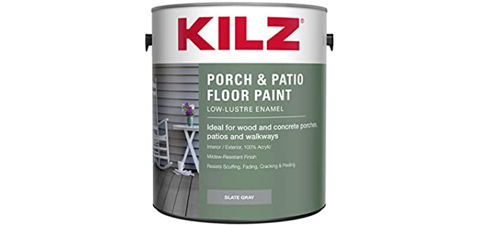 Kilz Over Armor - wood and Concrete Deck Paint