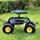 Kinbor Garden Cart Rolling Work Seat with Wheels Tool Tray