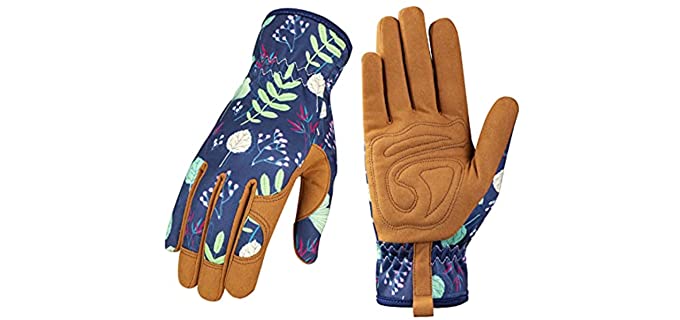 Bamllum Leather - Gardening Gloves