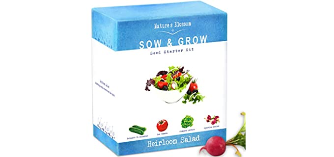 Nature’s Blossom Kit - Fast Growing Potted Vegetables