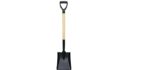 Square Shovel, Shovels for Digging with D-Handle, Overall 41-Inch Long Garden Shovel, Transfer Shovel, Snow Shovel for Car, Garden Tools