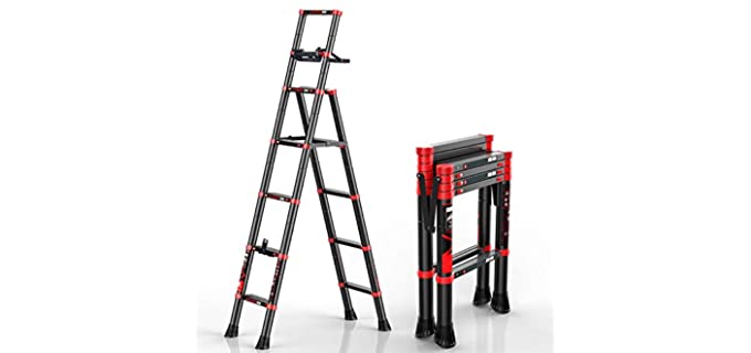 EDMaxwell Telescoping - Gardening Ladder