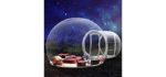 Vogvigo Luxurious Outdoor Single Tunnel Inflatable Bubble Tent with Blower for Camping, Music Festival, Stargazing,Shipping from USA