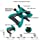Madeking Garden Sprinkler, Automatic 360 Rotating Adjustable Garden Water Sprinklers Lawn Irrigation System Covering Large Area with Leak Free Design Durable 3 Arm Sprayer, Easy Connection