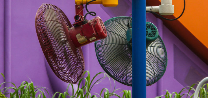 Outdoor Misting Fan