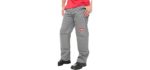Burson Work Pants with Built-in Removable Super Cushion Knee Pads (Included)