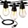 Brightech Ambience Pro USB Battery Powered String Lights - 24 Ft Commercial Grade Waterproof String Lights - Outdoor Shatterproof Patio Lights for Backyard, Porch - 1.5W LED Soft White Light