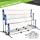 HIT MIT Adjustable Height Portable Badminton Net Set - Competition Multi Sport Indoor or Outdoor Net for Playing Pickleball, Kids Volleyball, Soccer Tennis, Lawn Tennis - Easy and Fast Assembly