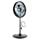 OEMTOOLS 23978 20” Tilting Pedestal Misting Fan, Fan Misters for Cooling Outdoor Spaces, Misting Fans for Outside Patio, Water Resistant, Black