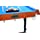 Rack Crux 55 in Folding Billiard/Pool Table (Blue)