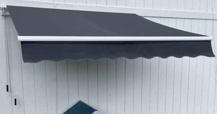 Confirming how protective the retractable awning