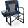 ALPHA CAMP Oversized Folding Director Chair Outdoor Heavy Duty Camping Chair with Side Table and Cooler Bag for Picnic, Hiking, Fishing, Supports 350LBS