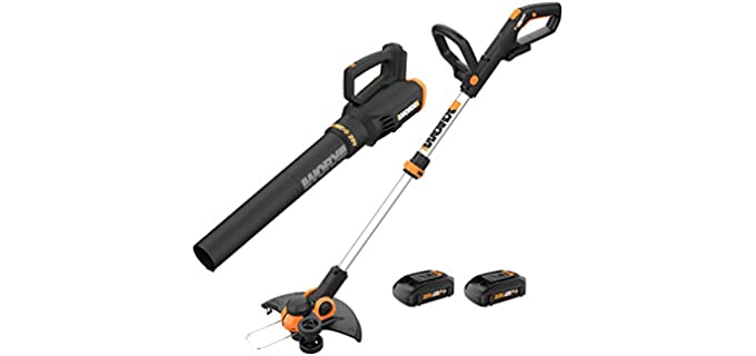 WORX GT 3.0 20V String Trimmer & Blower Revolution Combo - WG928 (Battery & Charger Included)