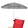 AMMSUN Chair Umbrella with Universal Clamp 43 inches UPF 50+,Portable Clamp on Patio Chair,Beach Chair,Stroller,Sport chair,Wheelchair and Wagon (Grey)