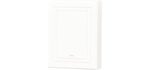 Broan-NuTone LA100WH Doorbell, Decorative Wired Two-Note Door Chime, 7.8