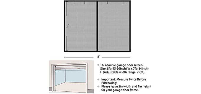 Garage Door Screen Kits