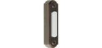 Heath Zenith SL-257-02 Wired Push Button, Oiled-Rubbed Bronze