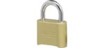 Master Lock Combination Lock, Indoor and Outdoor Padlock, Resettable Combination Locker Lock, 175D