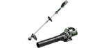 EGO Power+ ST1502LB 15-Inch Cordless String Trimmer & 530CFM Blower Combo Kit with 2.5Ah Battery and Charger Included